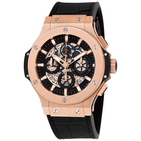 hublot black and gold watch|gold hublot watch price.